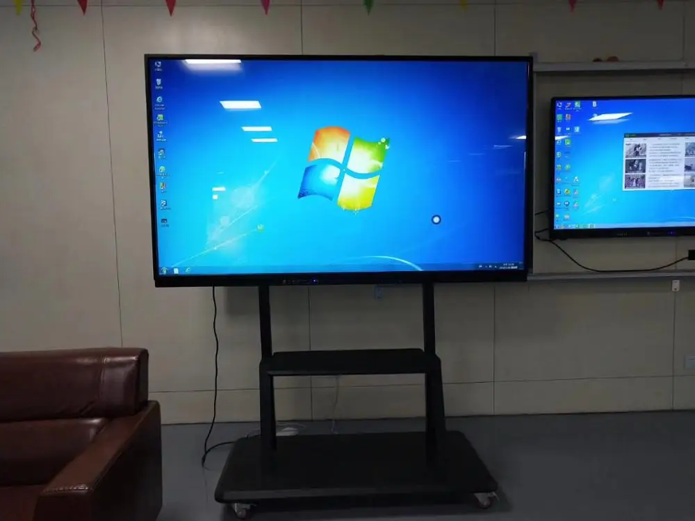 AIO PC 55 65 75 85-дюймовый цифровой планшет + обучающая доска 4K wifi жк-дисплей с сенсорным