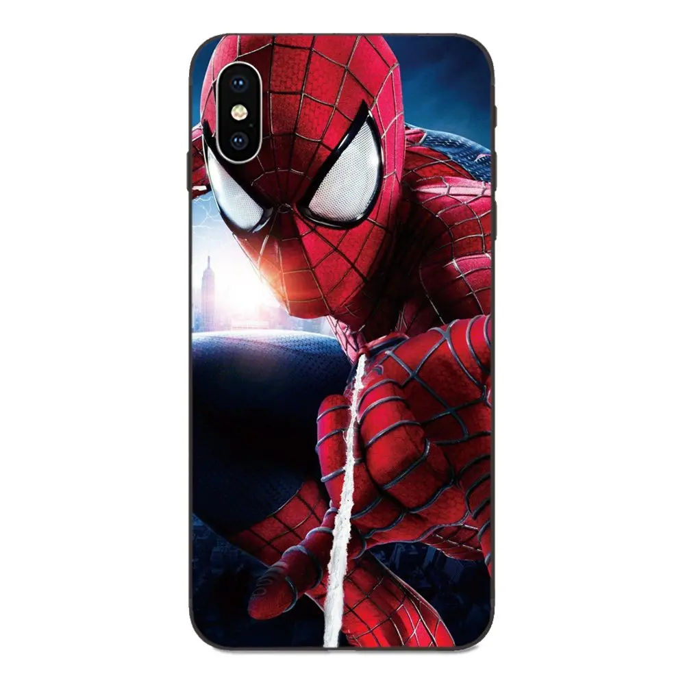 as picture Костюм Человека-паука с принтами "Marvel", "Мстители", арт Супермен для Xiaomi Redmi Note 3 3 S 4 4A 4X5 5A 6 6A 7 7A K20 Plus Pro S2 Y2 Y3 мягкие чехлы для телефонов - Цвет: as picture