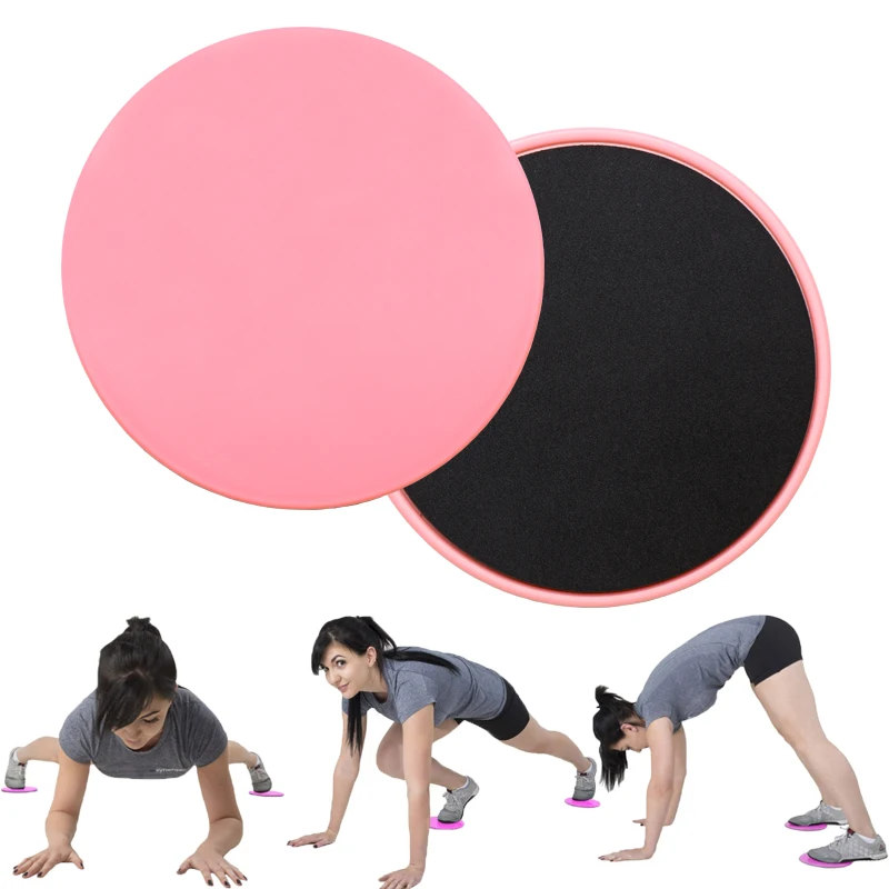 2 шт. скользящие диски слайдер Фитнес диск Упражнение сдвижная пластина для