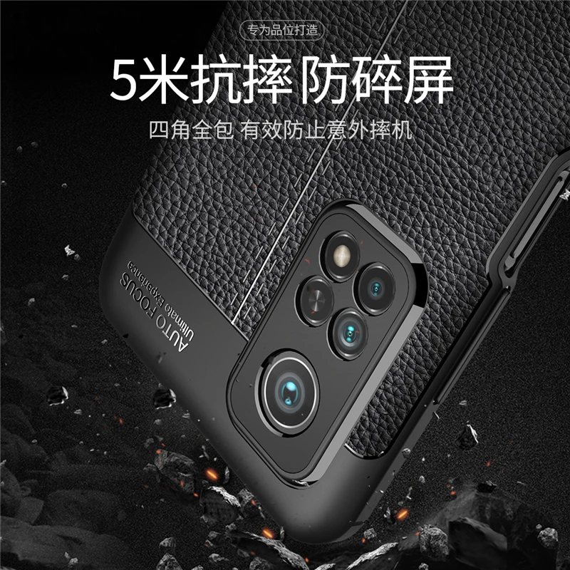 For Cover Xiaomi Mi 10T Pro Case For Mi 10T Pro Capas Shockproof Bumper Soft TPU Leather For Fundas Mi 10T 10 T Pro Cover 6.67