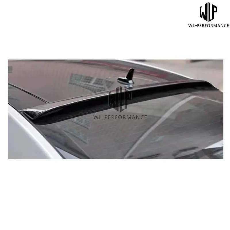 Высококачественный задний спойлер из углеродного волокна W207 верхние крылья