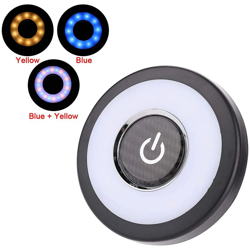 Яркий беспроводной светодиодный USB-светильник для салона автомобиля потолочный