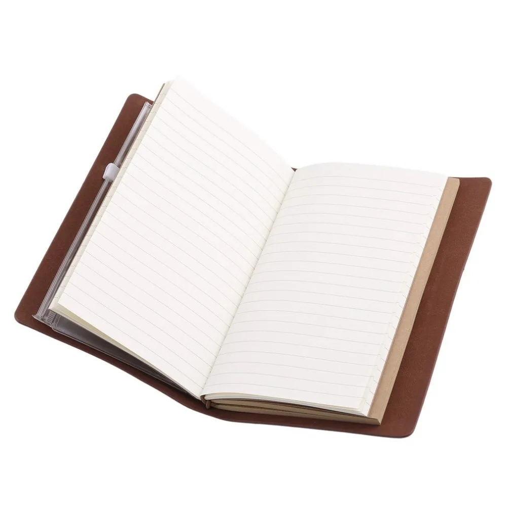 Vintage Hardcover Notebook Spiral Faux Leather Dairy Note Book School Office Supply For Students Business Notebooks Making Notes