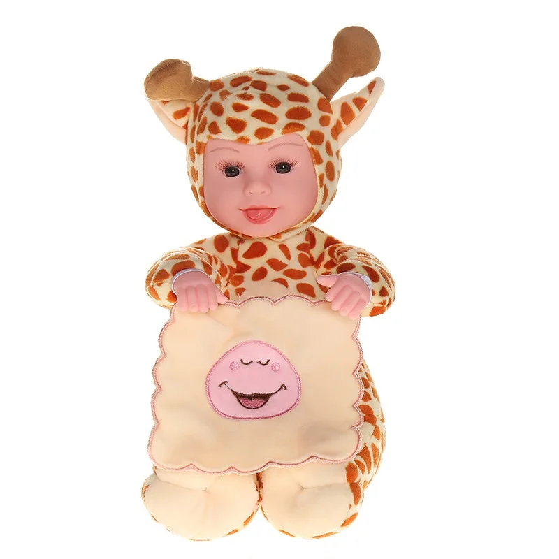 Peek a Boo говорящее животное кукла играть в прятки мягкие игрушки милый мультфильм животное игрушка электрическая музыкальная игрушка Подарки для детей
