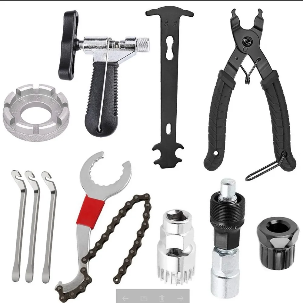 

Mountain Bike Bicycle MTB Repair Tool Kit Bottom Bracket Remover Bike Chain Breaker Crank Extractor Bottom Crank Bracket Removal