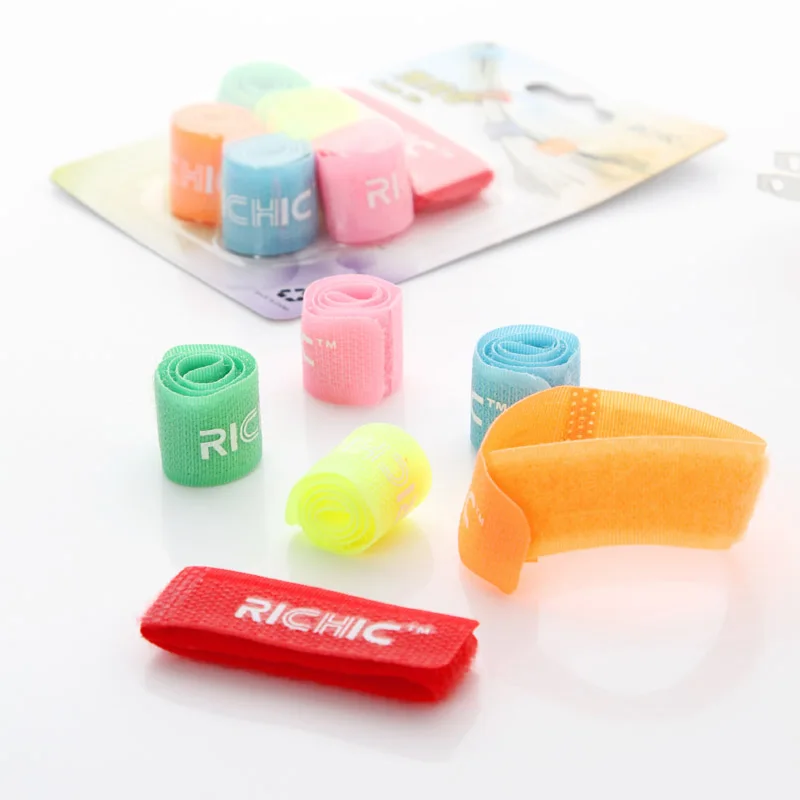 Многоразовый держатель для кабеля 6 шт. в упаковке|Клейкая крепежная лента| |