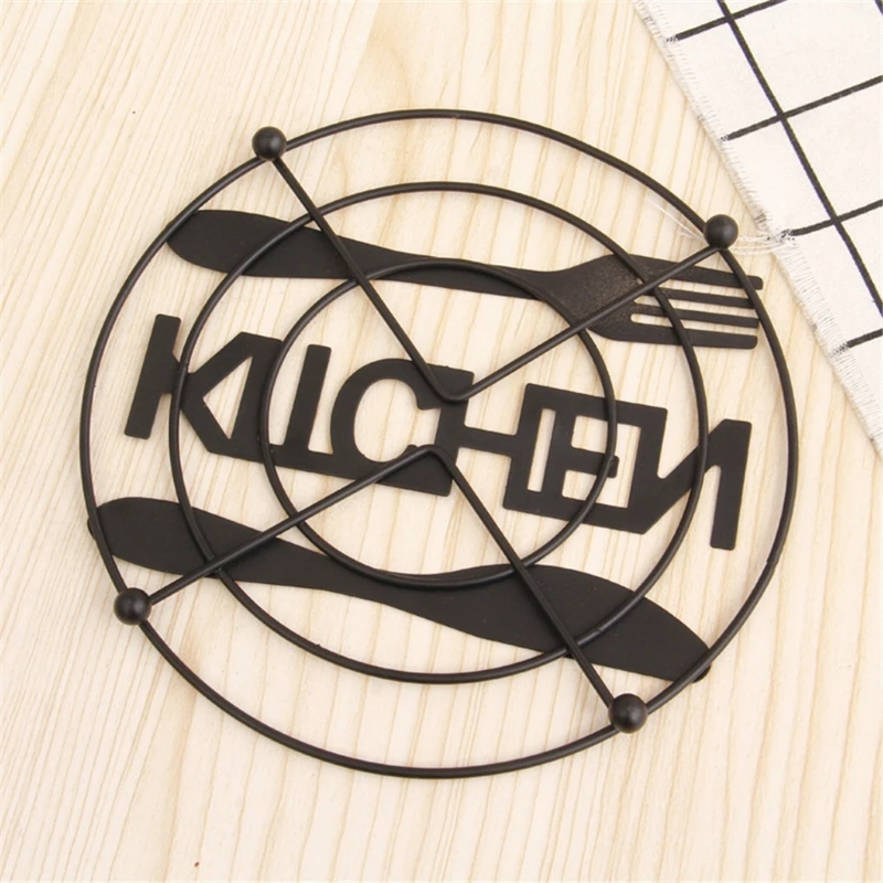 

2021 New A Knife and Fork Design Cast Iron Trivet - Decorative Cast Iron Trivet For Kitchen Or Dining Table With Pegs