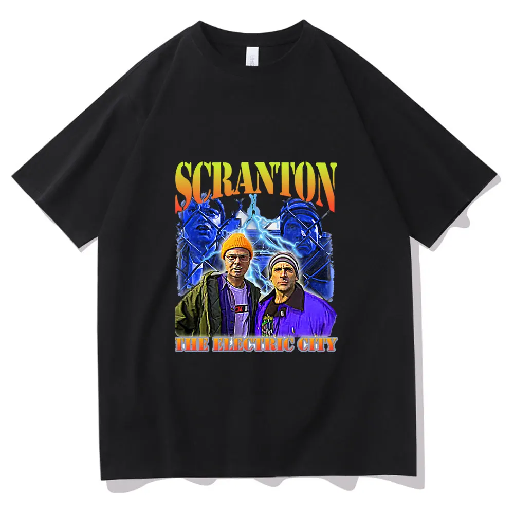 

Fashion The Office Dunder Mifflin Dwight Tv Show Scranton Tshirts Men Women Oversized Street T-shirt Summer Pure Cozy Tee Tops