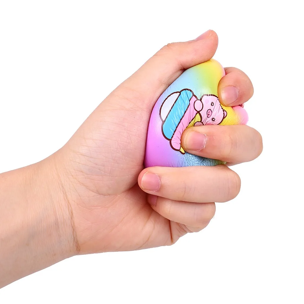 

Cute Bread Pendant Scented Charm Slow Rising Collection Stress Reliever Toys Squishy Toy Kawaii Squeeze Toys For Baby Kids Gift