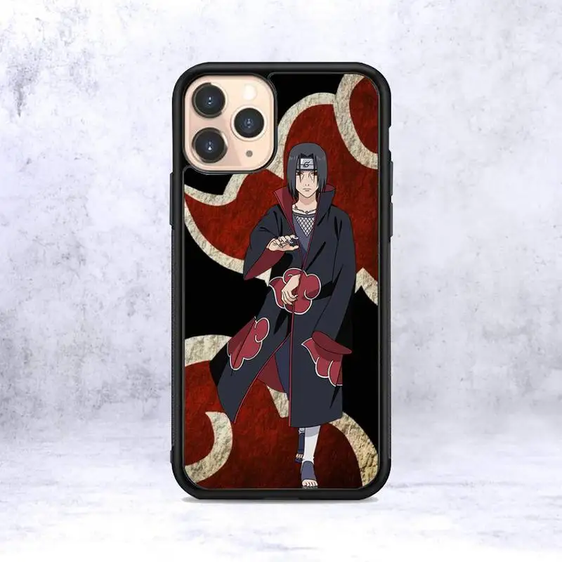 

Naruto AKATSUKI 1 Phone Case for iPhone 12 mini 11 pro XS Max X XR 6 7 8 plus SE20 High quality TPU silicon cover