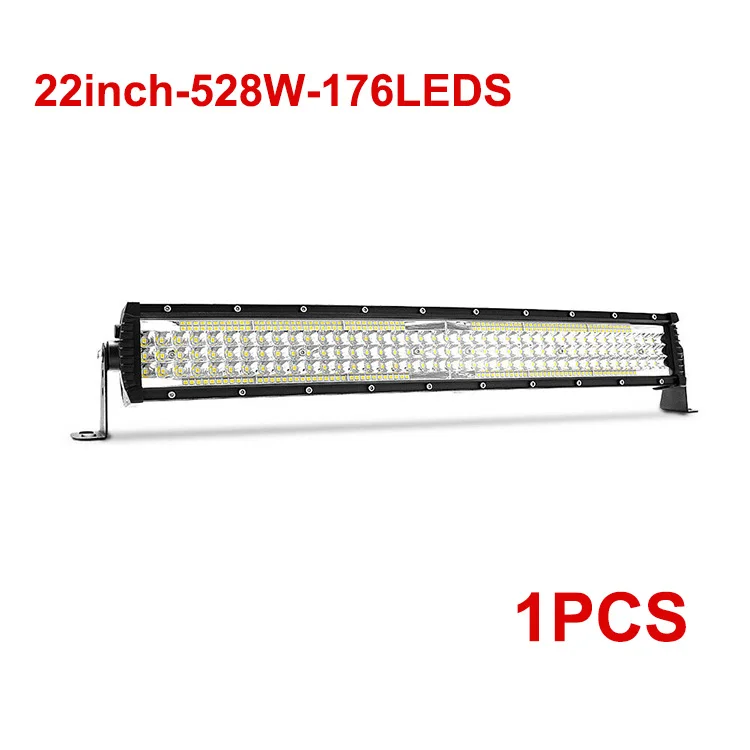 1PCS-528W-176LEDS Nlpearl 12/22/32 дюймов светильник бар/рабочий светильник 5-ряд светодиодный бар Offroad точечный луч светодиодный рабочий светильник 12V 24V трактор грузовик ATV 4x4 - Цвет: 1PCS-528W-176LEDS