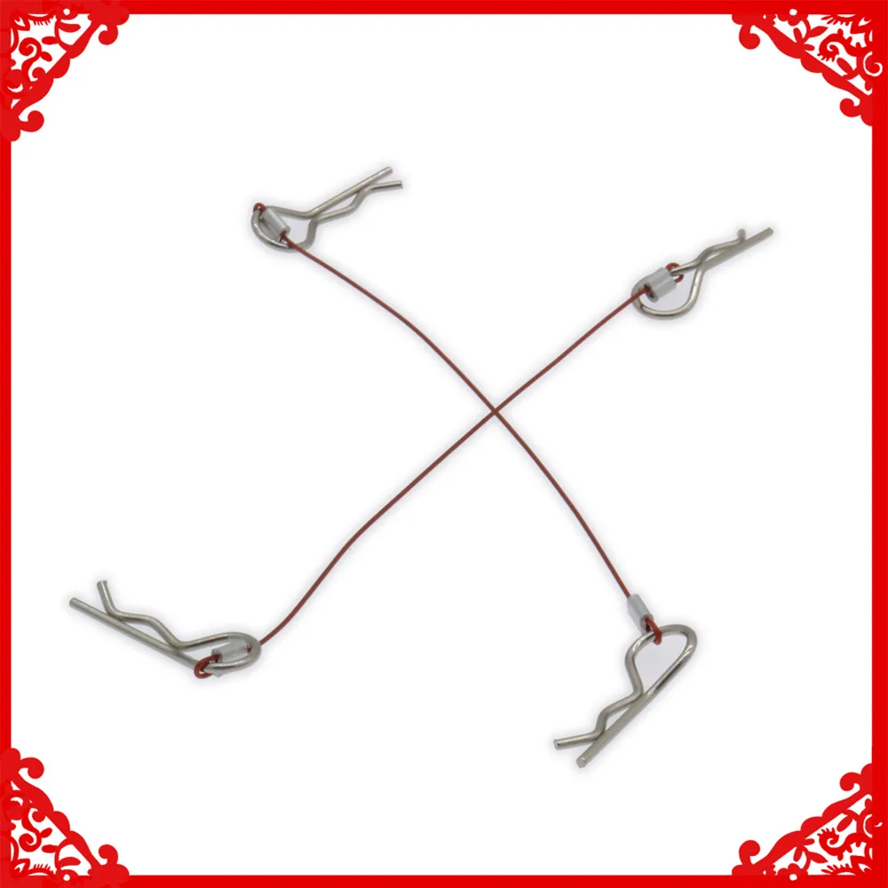 Зажимы для кузова с защитой от потери 100 мм 165 модели автомобиля Ecx 1/10 RC детали