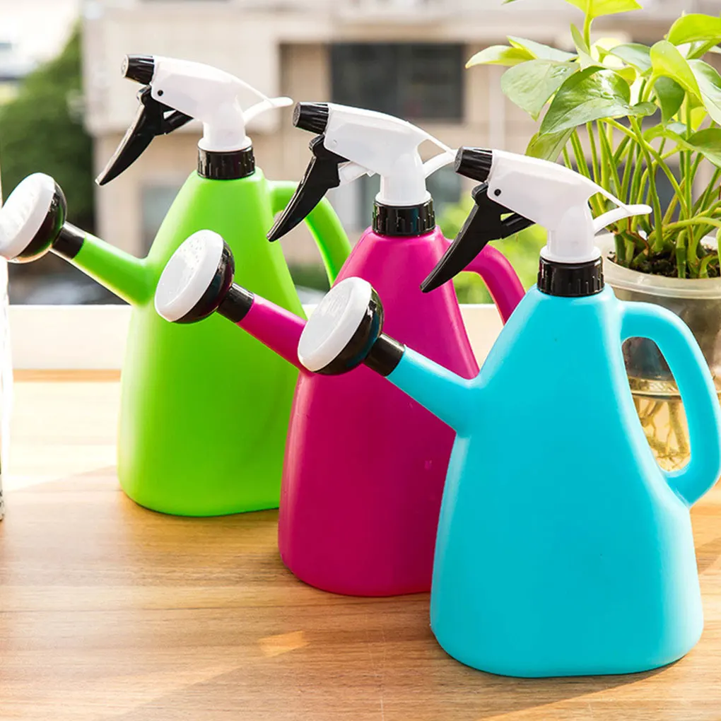 

2 Pieces Sprinkling Manually Gardening Tools Watering Can Plant Water Sprayers Flower Irrigation Spray Water Bottle