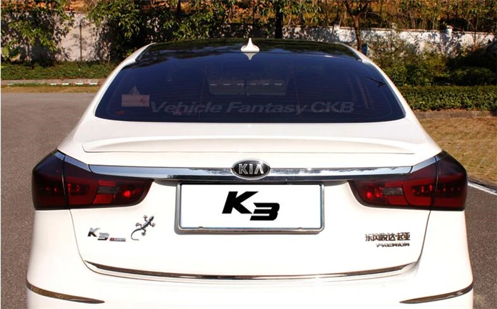 Спойлер для Kia K3 2011-2015 спортивный спойлер из ABS-материала заднего крыла автомобиля