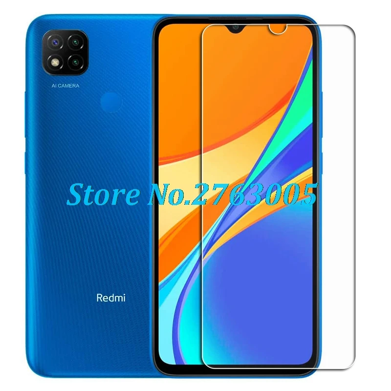 

Закаленное стекло для Xiaomi Redmi 9C 6,53 "Защитная пленка для экрана Защитная крышка для телефона