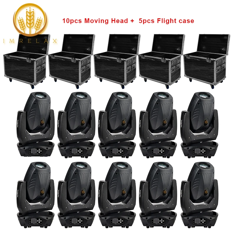 10 шт. Новое поступление 200W луч прожектор размытого светодиодный движущийся