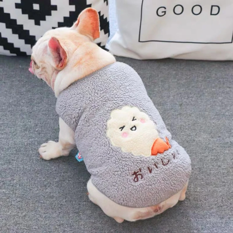 Модный женский джемпер зимняя теплая куртка пальто для маленьких и средних собак