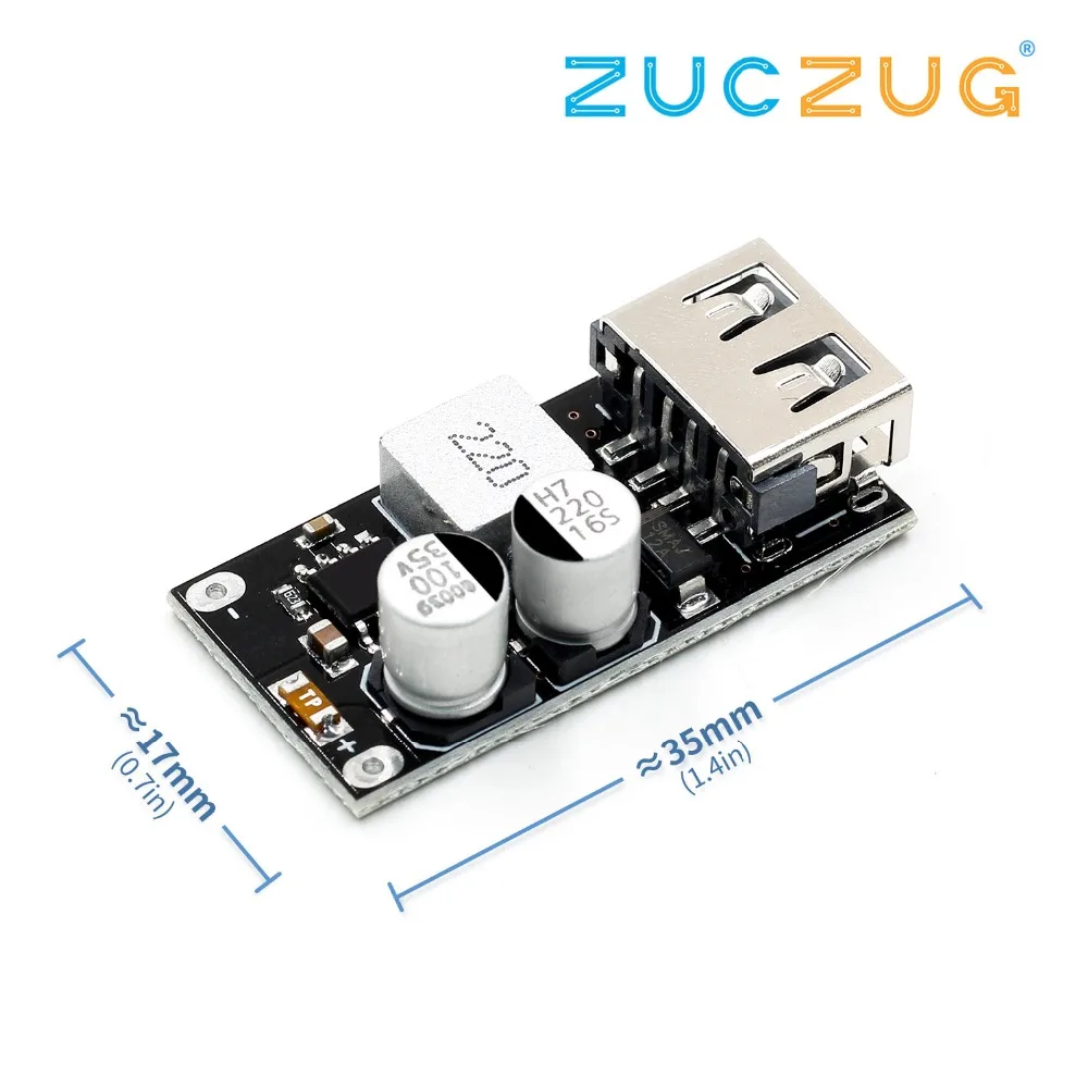 Хаки QC3.0 QC2.0 USB DC-DC понижающий преобразователь зарядный понижающий модуль 6-32 в 9 в 12 В 24 В для быстрого зарядного устройства печатная плата 3 в 5 в 12 В - Цвет: Хаки