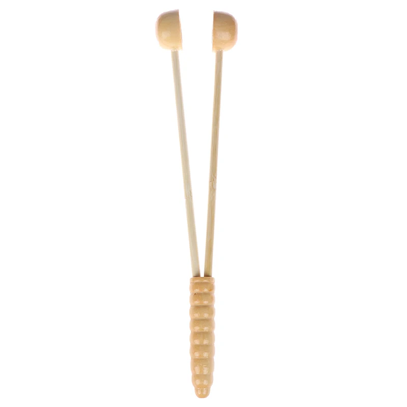 Портативный массажер для спины и тела массажный молоток бамбуковый забота о