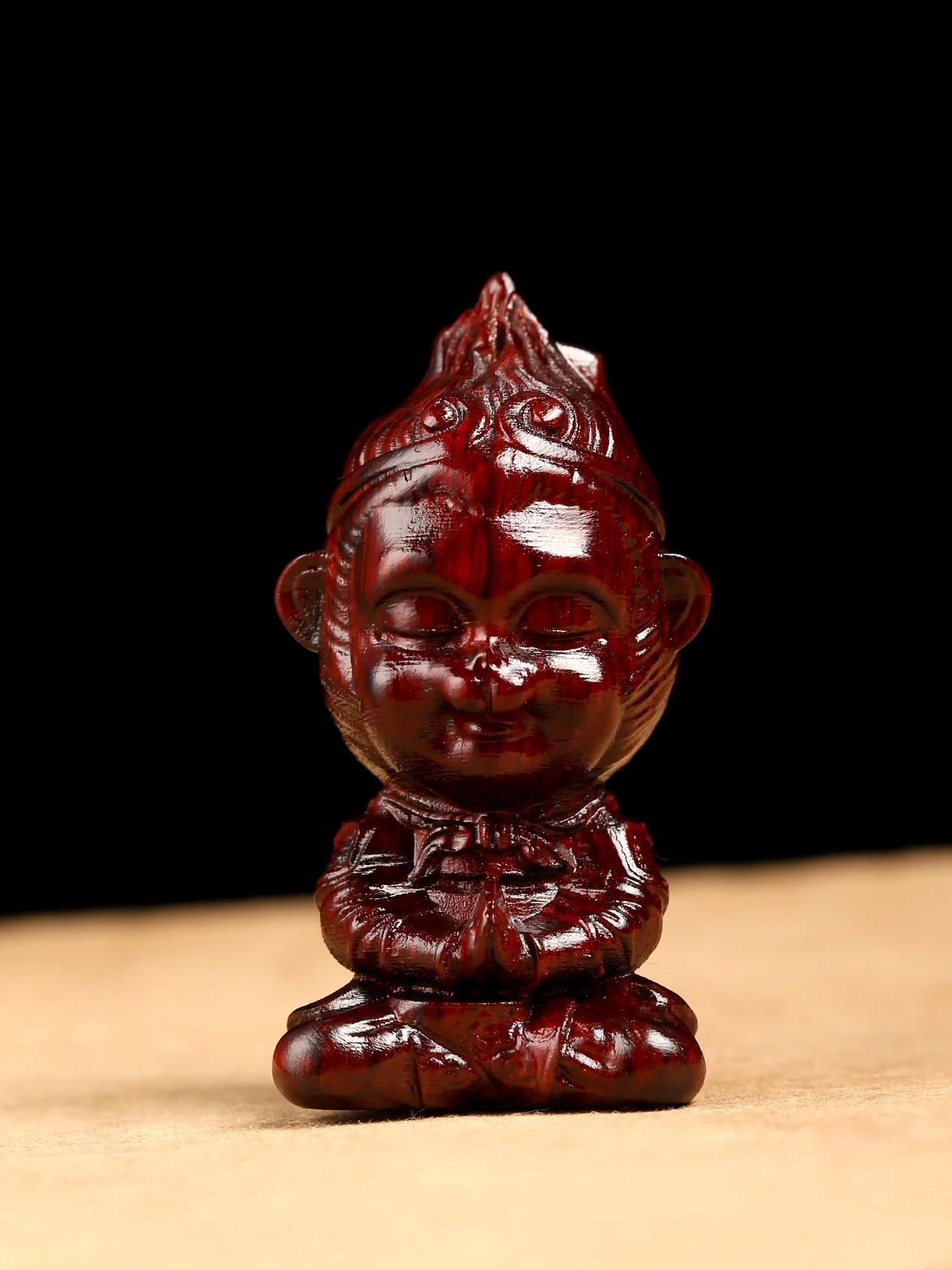 Бесплатная доставка китайская разработка резьба по дереву Король обезьяны