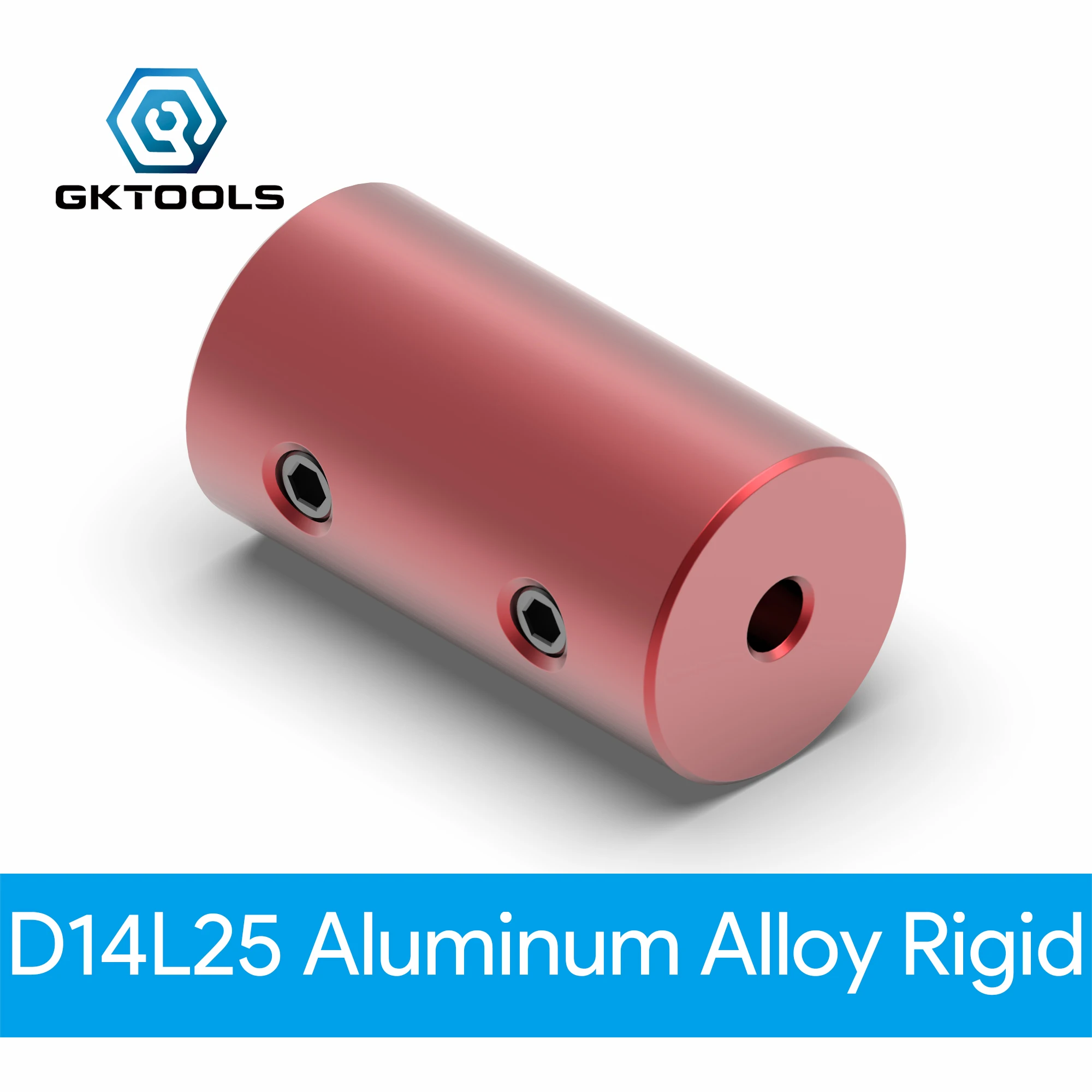 

GKTOOLS D14L25 муфты из алюминиевого сплава диаметр 3x6 мм 3,17x6 мм 5x8 мм красный гибкий вал муфта 3D принтеры шаговый двигатель запчасти
