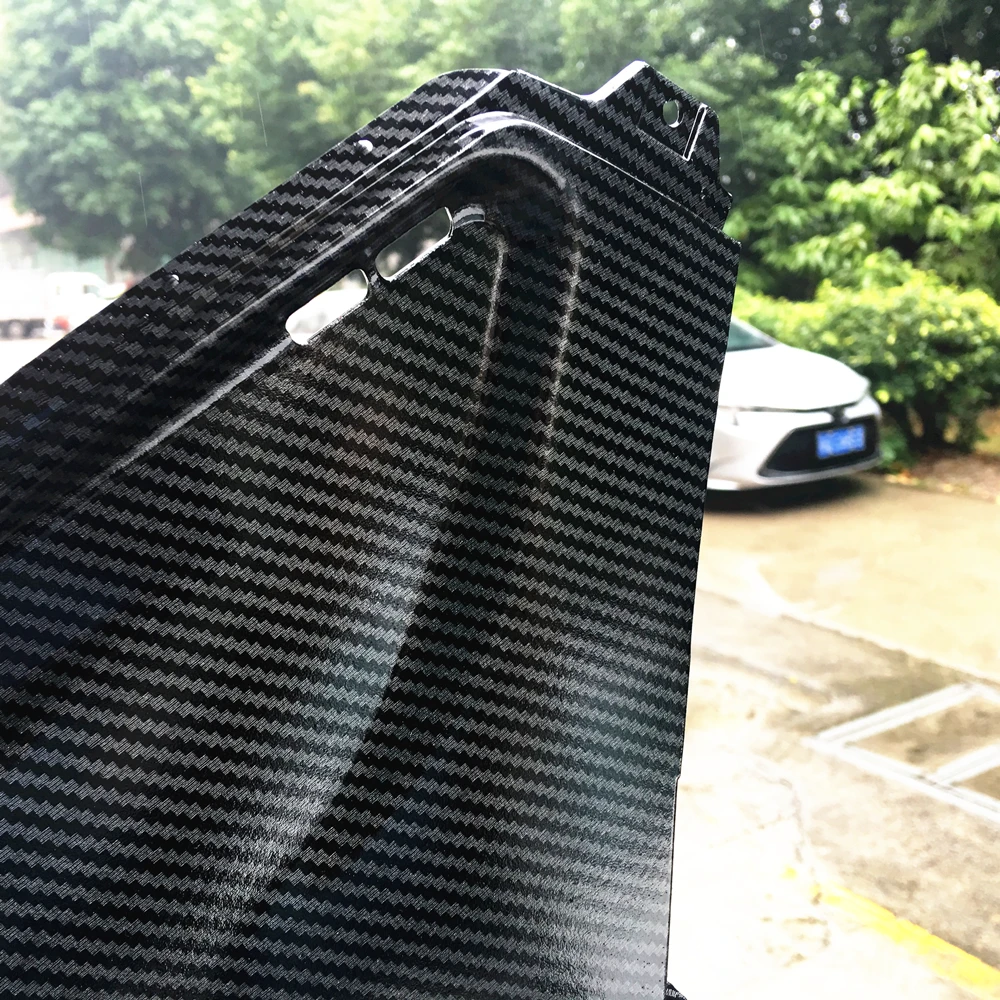 

Black/Carbon Fiber Motorcycle Front Air Dust Cover Fairing Insert Accessories For Yamaha YZF R6 2003 2004 2005 Models