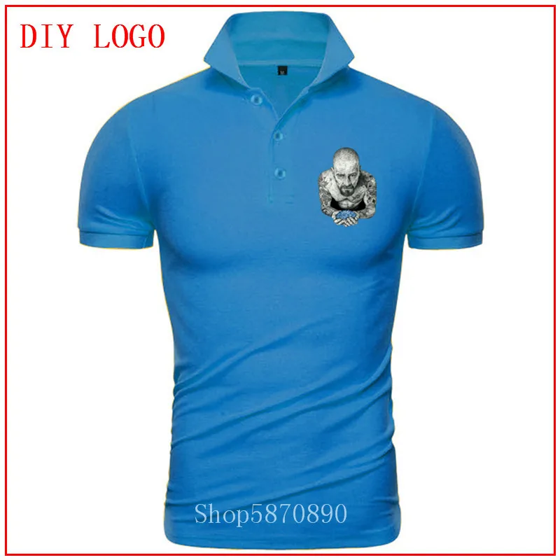 Heisenberg tattoo camisetas рубашка поло hombre manga corta летние топы удобные и дышащие