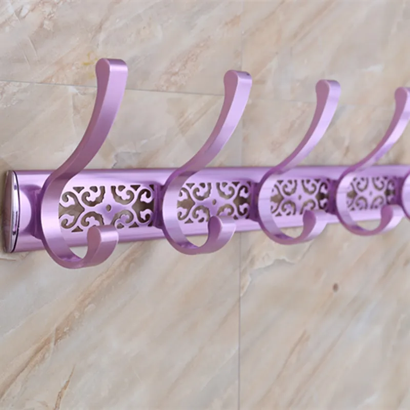 Наружное пространство алюминиевая одежда крючок ряд крюк настенное украшение