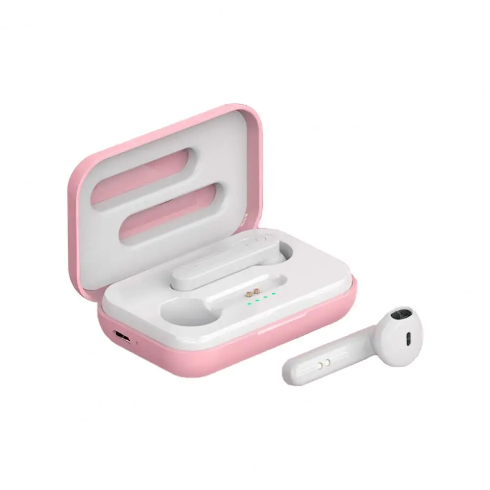 Беспроводные Bluetooth наушники L8 5 1 вкладыши со светодиодным дисплеем Спортивная