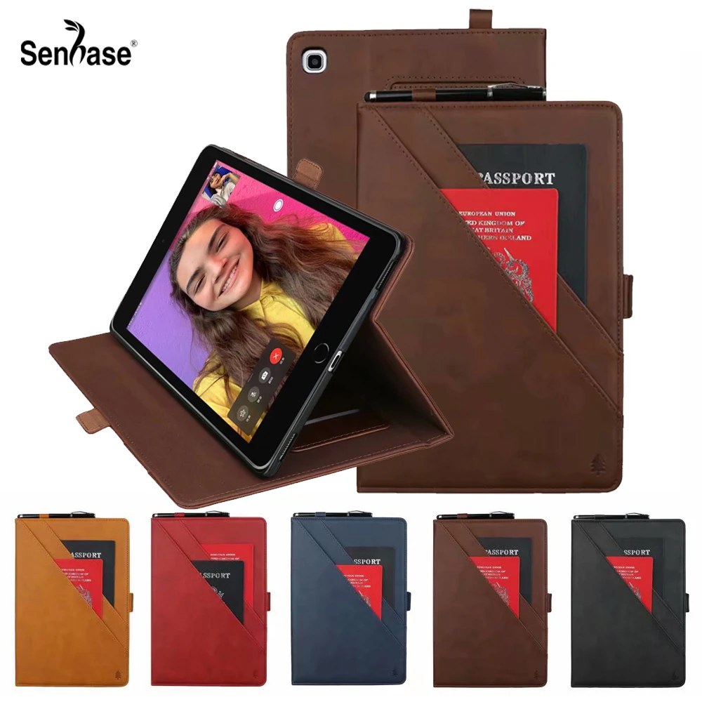 

Fashion PU Leather Multifunction Card Flip Stand Tablet Cover For Samsung Galaxy Tab A 8.0 2019 SM-T290 SM-T295 T290 T295 Case