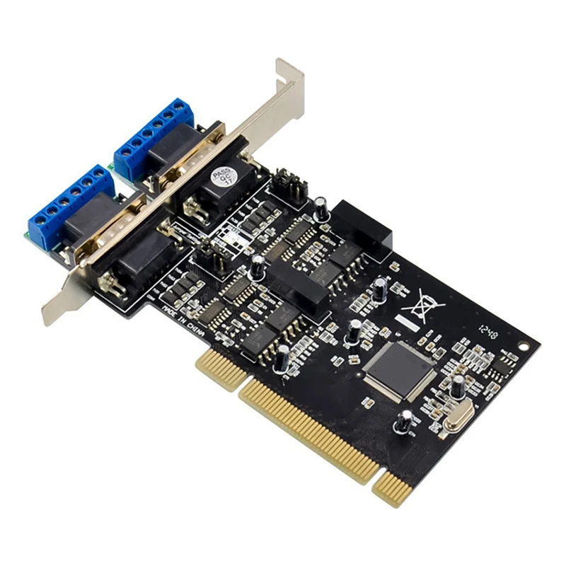 

Плата адаптера PCI К MCS9865 2S RS422 и RS485, преобразователь для промышленной связи, последовательный порт PCI, карта преобразования