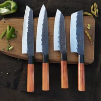 fangz chef bread eviscerate sliced fruit chinese japanese kitchen knife sharp utility santoku forged high carbon stainless steel