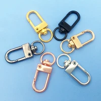 10pcs lobster clasp hooks backpacks keychain carabiner diy pendants decoration metal accessories bracelet for jewelry making