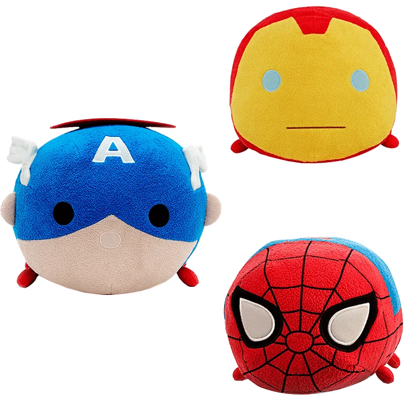 

Новые плюшевые игрушки Marvel Мстители Железный человек Халк Человек-паук Черная пантера Доктор Странный экран вытирать куклы детские игрушк...