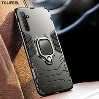 Shockproof Case For Realme Pro Case Stand Magnetic Phone Back Cover For OPPO Realme X50