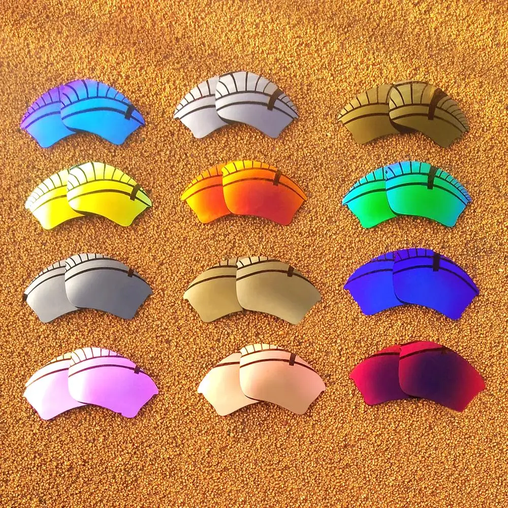 Фиолетовые зеркальные поляризованные Сменные линзы для полукуртки XLJ оправа