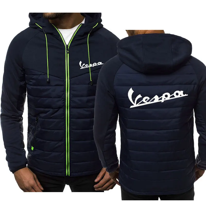 Осенне-зимняя новая модная Толстовка Vespa с принтом мужские толстовки свитшоты