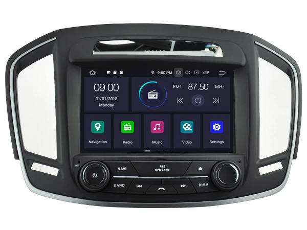 AVGOTOP Android 9,0 4 Гб+ 64 ГБ Автомобильный dvd-плеер для OPEL INSIGNIA ips HD экран навигации