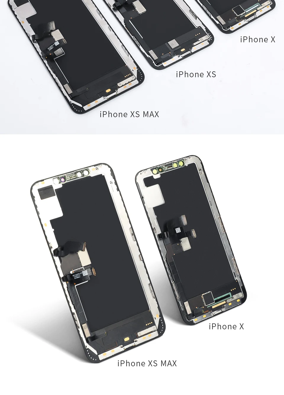 Протестированный ЖК-дисплей Pantalla для iPhone X lcd 10 XS экран ЖК-дисплей кодирующий преобразователь сенсорного экрана в сборе для iPhone XS Max XR OLED