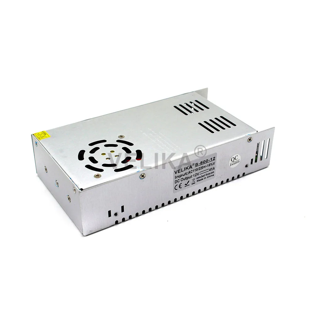 Импульсный источник питания небольшого объема с одним выходом 12 В 500 А 110 Вт 220