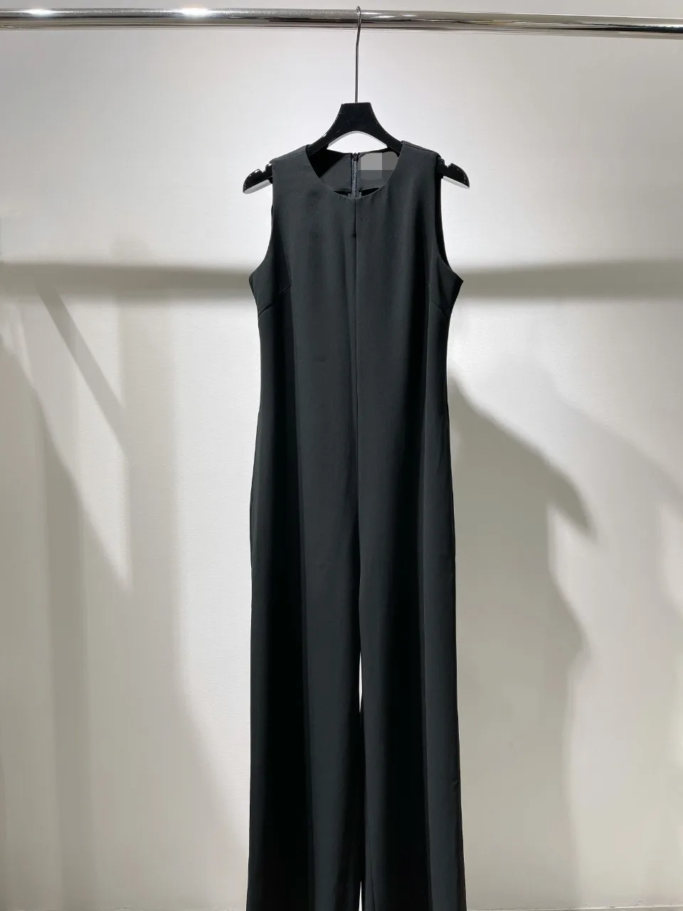 

2021 new women fashion sleeveless round neck acetate jumpsuit 0722
