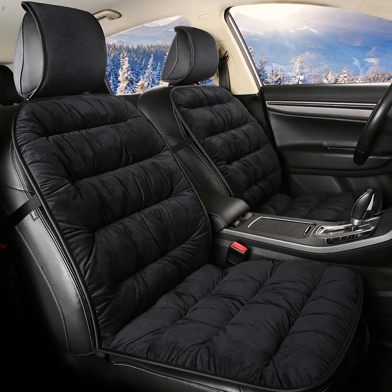Single Winter Car Seat Cushion Main Driver And Co-pilot Supplies Full Down Filling Warm Comfortable Multi-color Optional | Автомобили и