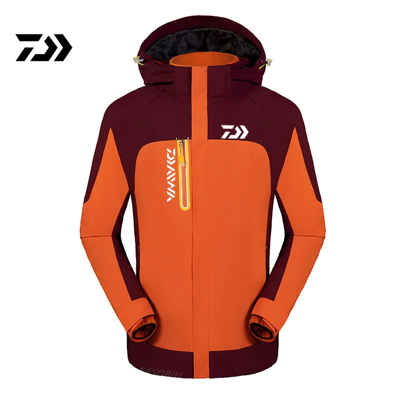 

New Daiwa Mountaineering Camping Fishing Jacket Outdoor Sports Windproof Thickened Warm Fleece Jacket