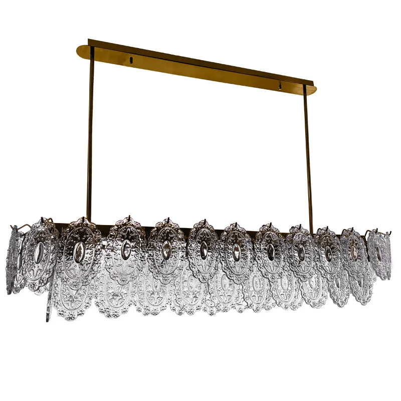 

Modern light luxury chandelier villa French luxury high-end atmospheric art bar restaurant lamp