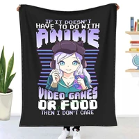 if it doesnt have to do with anime games or food throw blanket 3d printed sofa bedroom decorative blanket children adult gift