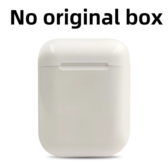 i12 white no box Беспроводные наушники с Bluetooth 5,0, оригинальные наушники Macaron i12 TWS, сенсорная стерео гарнитура, спортивные наушники для смартфона - Цвет: i12 white no box