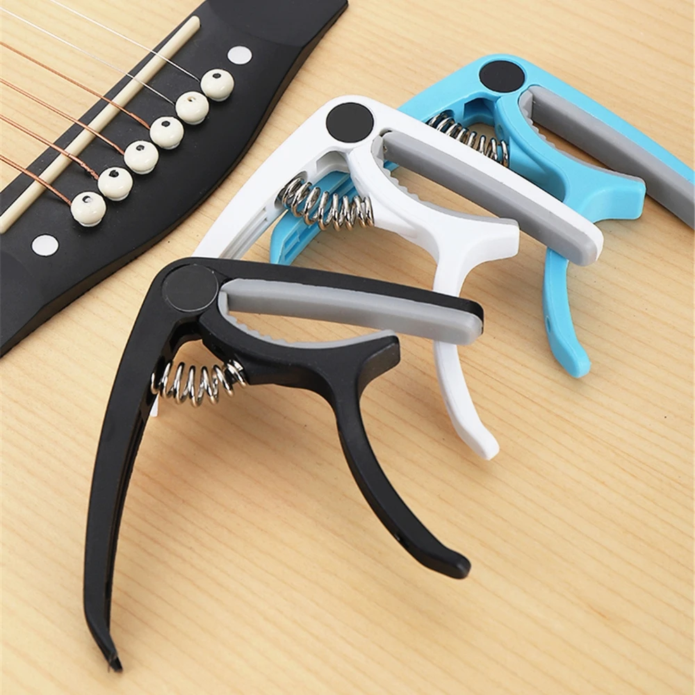 

Plastic Guitar for 6 String Acoustic Classic Electric Guitarra Tuning Clamp Musical Instrument Accessories Guitar Parts