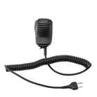 Мини Динамик микрофон Микрофон PTT для Icom двухстороннее радио IC-F3 SL25 V80 для кобра иди и болтай Walkie Talkie иди и HH37ST FRS90