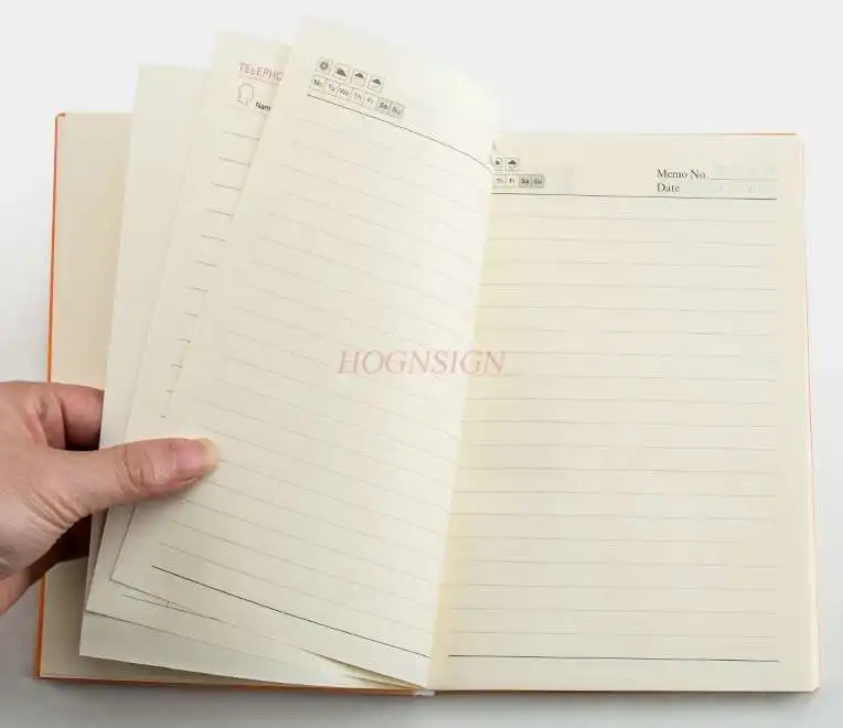 Семейный блокнот, офисные канцелярские принадлежности A5, кожаный дневник из мягкой кожи от AliExpress WW