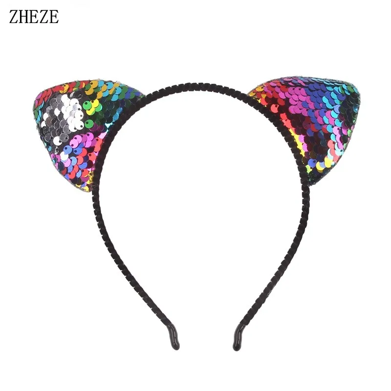 

1 шт., Классическая бархатная металлическая повязка на голову, 5 мм